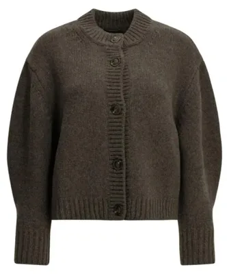Productafbeelding van SOEUR cardigan van wollen materiaal, bruin - 1 stuk