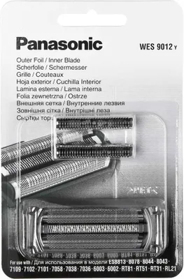 Obrázek produktu pro Panasonic WES9012 - Náhradní holicí a zastřihovací planžeta - pro holicí strojek - pro Panasonic ES7036, ES7101S503, ES7101S511, ES7101S581, ES7109, ES7109S503