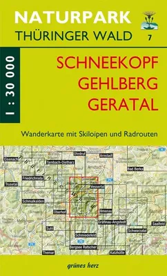 Image de Carte de randonnée Schneekopf/Gehlberg/Gräfenroda 1:30 000