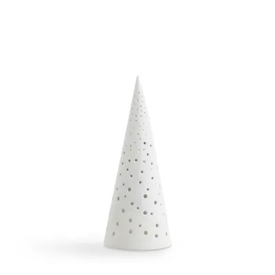 Produktbild von Kähler Design - Nobili Teelichthalter, 25,5 cm, weiß