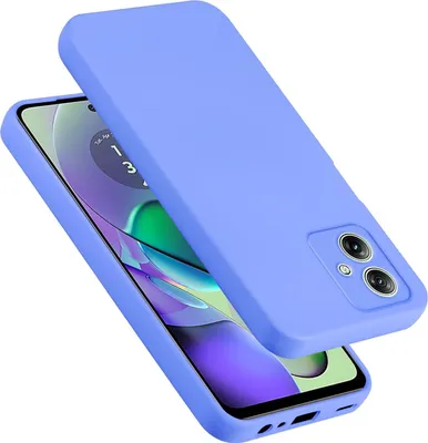 Obrázek produktu pro Cadorabo pouzdro pro Motorola Moto G54 kryt silikonový kryt mobilního telefonu pouzdro z tekutého silikonu, odolné proti poškrábání a nárazům ochranný kryt pro Motorola Moto G54