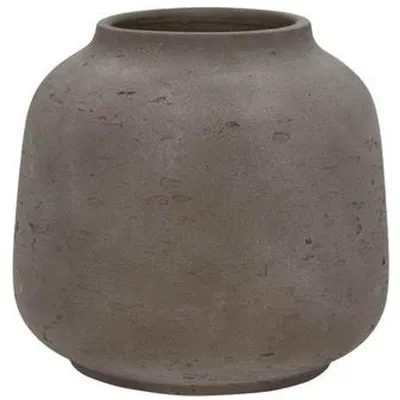 Produktbild von Töpfertöpfe Blumentopf-Vase Braun-Mokka gewaschen D 13cm H 12cm