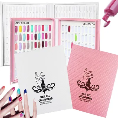 Image de Présentoir pour vernis à ongles - Support d'exposition pour nail art avec plus de 120 et 216 couleurs