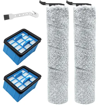 Zubehörset für Bissell CrossWave OmniForce – 2 Rollen + 2 Filter