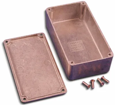 Obrázek produktu pro Hliníkový kryt HAMMOND, 1590N1, 121,1 × 66 × 39,3 mm