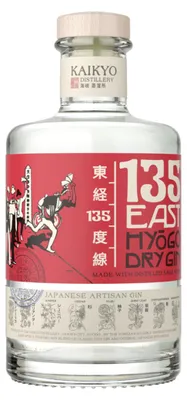 Obrázek produktu pro Kaikyo 135°East Hyogo Dry Gin 42 % obj