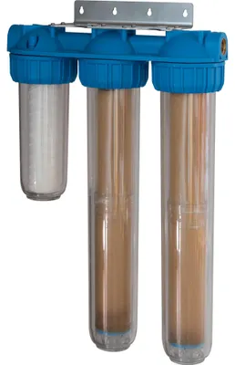 Produktbild von EDER SPIROTECH Wasserenthärtungsmodul MWE12, Elko-Mat, für Ergänzungswasser, mit Kartuschen, 1 Stk.