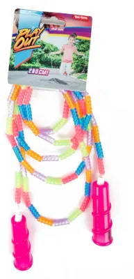 Obrázok produktu pre Švihadlo Toi-Toys s farebnými korálkami, 280 cm