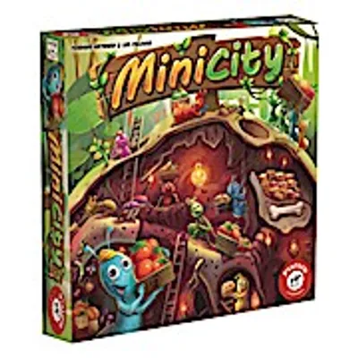 Produktbild von Mini City - Brettspiel, für 2-4 Spieler, ab 7 Jahren