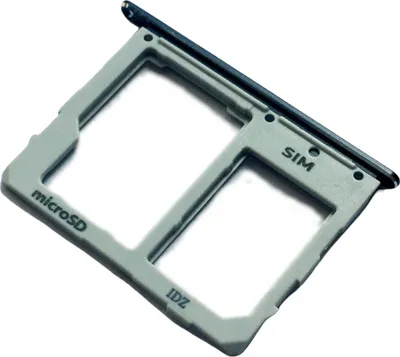 Produktbild von Simkartenhalter und micro-SD Fach für Samsung Galaxy Tab S5e (SM-T720, SM-T725), Original Ersatzteil, Schwarz