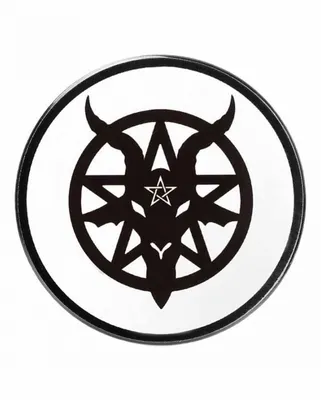 Produktbild von Baphomet Untersetzer aus Keramik