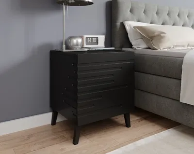 Produktbild von Cama Nachttisch NOVA 44x40x52 matt schwarz
