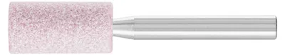 Produktbild von Pferd Schleifstift Körnung 80EK 13 x Höhe 25mm Schaft-Durchmesser 6mm Zylinderform Härte 0 rosa (AR) - 31125278