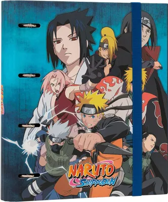 Produktbild von Erik Editores Naruto Ordner Mit 4 Ringen Mehrfarbig  Mehrfarbig One Size