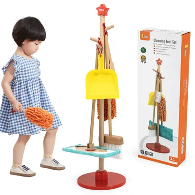 Produktbild von Viga Toys Schoonmaakset