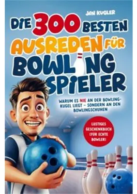 Obrázok produktu pre 300 najlepších výhovoriek pre hráčov bowlingu