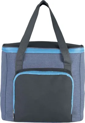 Produktbild von Kimood Kühltasche Thermotasche Picknicktasche Isoliert Gefriertasche, Größe:U, Farbe:Light Blue Heather/Dark Grey