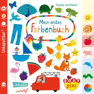 Zdjęcie produktu dla VERLAG: CARLSEN Baby Pixi (unkaputtbar) 79: Mein erstes Farbenbuch