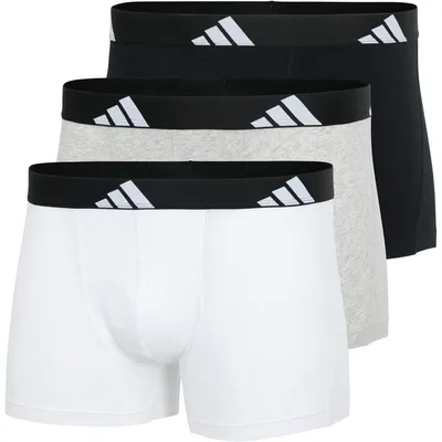 Produktbild von Adidas - Boxershorts für Herren (3er-Pack) GT59089 (M) (Weiß/Grau/Schwarz)