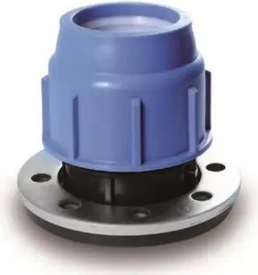 Immagine prodotto di Passaggio PE con flangia 40-6/4" DN40 GUARNIZIONE BLU PN1