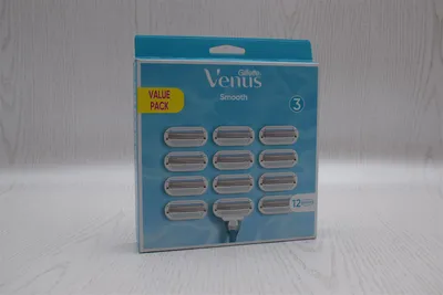 Produktbild von Gillette Venus Smooth Rasierklingen für Frauen - 12 Nachfüllklingen