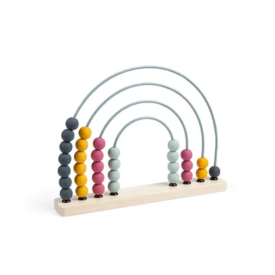 Produktbild von Bigjigs Regenbogen Abakus100%