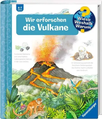 Produktbild von Ravensburger Buch Wieso? Weshalb? Warum? Kindersachbuch Band 4 Wir erforschen die Vulkane 60056