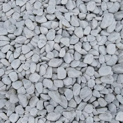 Obrázok produktu pre Profi Carrara rund 12-16mm 20kg - dekorativer Marmor Splitt aus Naturstein für langlebige Gestaltung