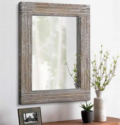 Produktbild von Famanu Spiegel Elegantes Design - Holz