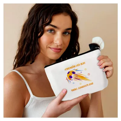 Produktbild von Geschenke für Fußballfans: Kosmetiktasche für Frauen und Mädchen