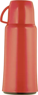 Imagen del producto de Botella termo de plástico de 10 litros, color rojo, para llevar