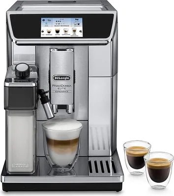 Produktbild von Delonghi ECAM 656.85.MS PrimaDonna Elite silber Kaffeevollautomat