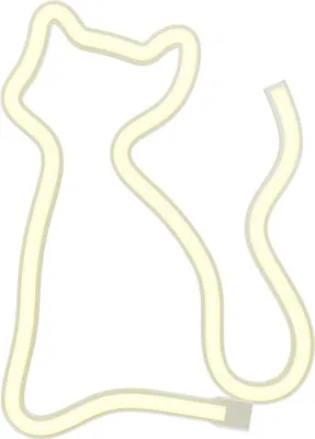 Produktbild von Forever Light RTV100209, Leichte Dekorationsfigur, Weiß, Polyvinylchlorid (PVC), Ambiente, Kinderzimmer, Wohnzimmer, Restaurant, IP20