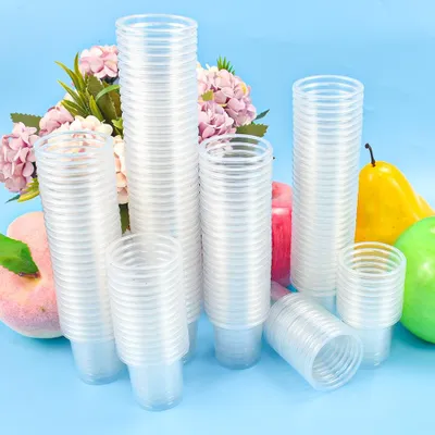1000 Kunststoff-Schnapsgläser 2 cl transparent für Partys