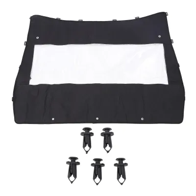 Imagen del producto de Parabrisas trasero flexible para UTV, impermeable y transparente, repuesto para ventanas traseras de modelos 800 Trail y 800 Ex, años 2014-2022
