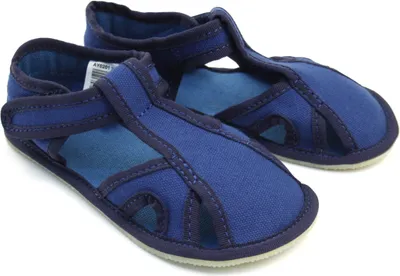 Produktbild von Jungen Hausschuhe BAREFOOT EF 386 Blue Blau