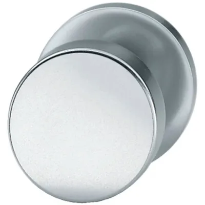 Produktbild von FSB Tür-Knopf 0829 Knopf fest auf Rosette Aufnahme 8mm Aluminium F1 naturfarbig - 0 23 0829 00005 0105