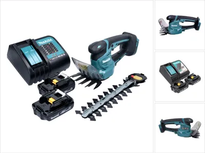 Immagine prodotto di Makita DUM 111 RAX cesoie per erba a batteria cesoie per arbusti 18 V + 2x batteria ricaricabile 2,0 Ah + caricatore