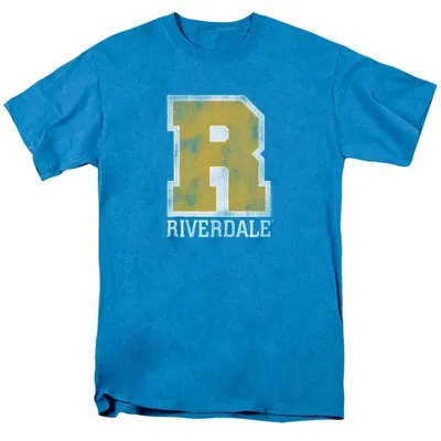 Image de Riverdale - T-shirt unie pour hommes/femmes, en coton ring-spun, modèle TV37811 (Taille M), couleur turquoise