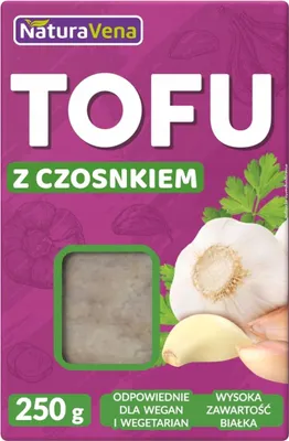 Produktbild von TOFU MIT KNOBLAUCH 250 g – NATURAVENA