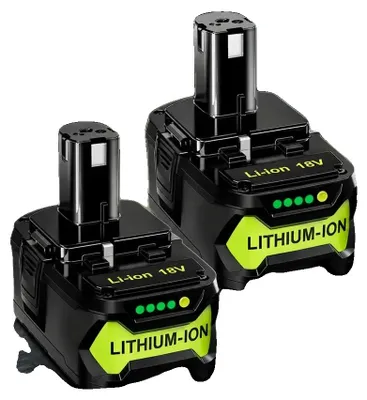 Productafbeelding van Lithium-ion batterij, 18V, 8000mAh capaciteit, 2 stuks, 18V-A
