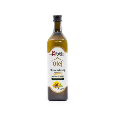 Produktbild von Sonnenblumenöl 1000 ml - Brat.pl