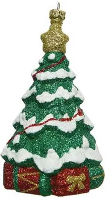 Produktbild von Christbaumschmuck Weihnachtsbaum Kunststoff 14cm