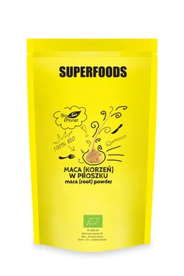Produktbild von -Maca-Pulver 750 g –  PLANET SUPERFOODS