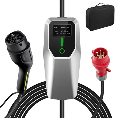 Image de Chargeur EV Junsun 11kW Triphasé 4m 16A