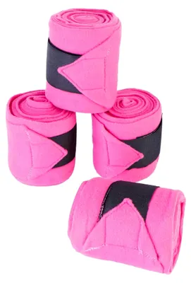 Produktbild von Pferdebeinbandage (4er Set) in Rot, Blau, Marineblau, Schwarz, Rosa und Weiß