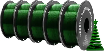 Obrázok produktu pre 3D vlákno, materiál PETG, priemer 1,75 mm, zelené