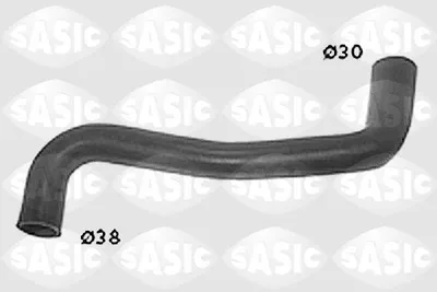 Produktbild von SASIC Kühlerschlauch Wasserschlauch passend für PEUGEOT 206 Schrägheck (2A/C) SWH0489