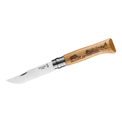 Image de Opinel N8 Inox Animalia Sanglier - Opinel