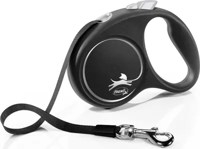 Immagine prodotto di Design Tape Small 5m guinzaglio estensibile per cani fino a 15kgs/33lbs in nero